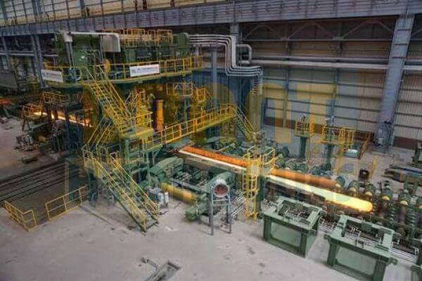 steel production line