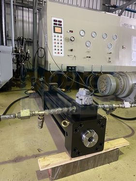 dynamic testing for servo hydraulic actuator