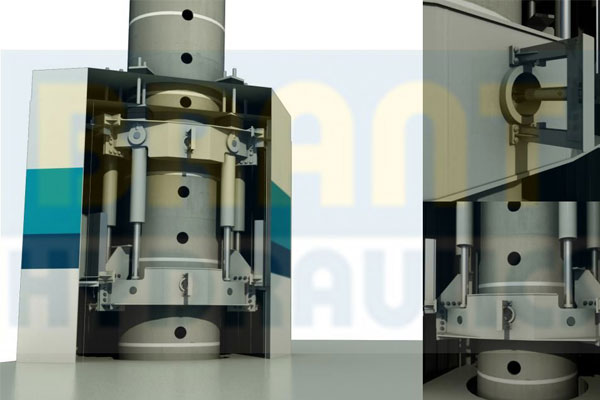 Hydraulic offshore Continuous jacking Hydraulic offshore Continuous jacking