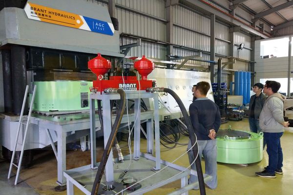 AGC Test in process AGC Test in process