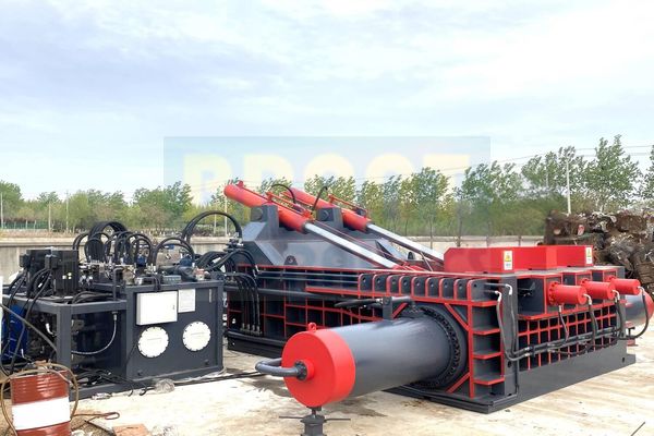 baling press cylinder