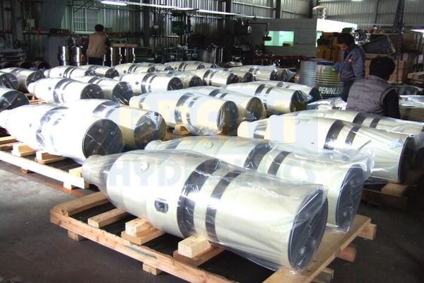 Hydraulic cylinders for laboratory presses Hydraulic cylinders for laboratory presses
