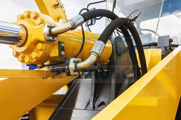 hydraulic cylinder for construction vehicle