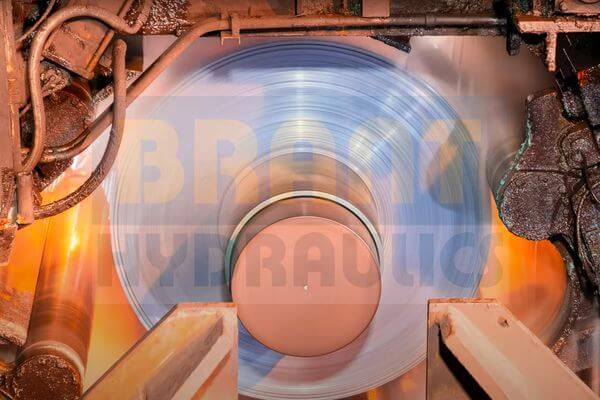 rotary actuator for downcoil