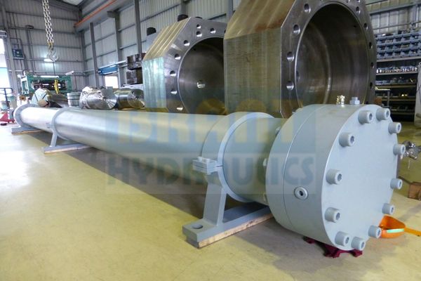steel mill roller change cylinder