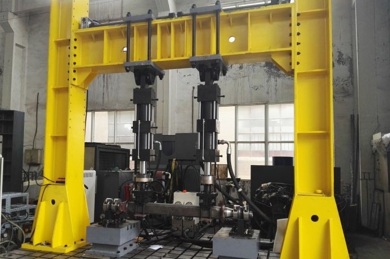 Railway vehicle shaft fatigue tester Railway vehicle shaft fatigue tester