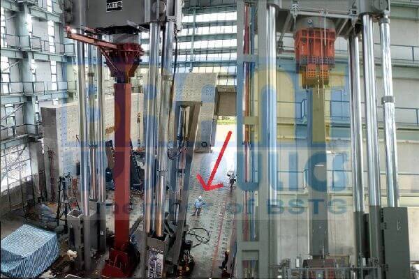 7 Floor World's Larget Material Test Stand