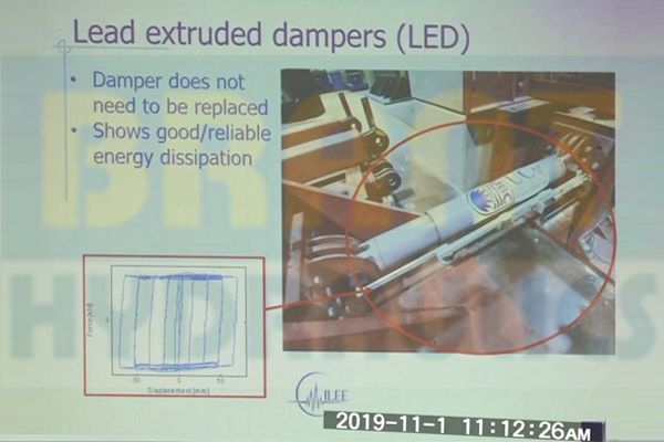 Lead extruded dampers (LED)