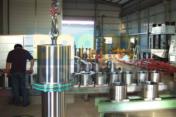 CCM Cylinder in Production