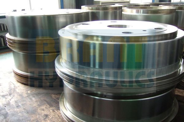 AGC Cylinder piston rod after machining AGC Cylinder piston rod after machining