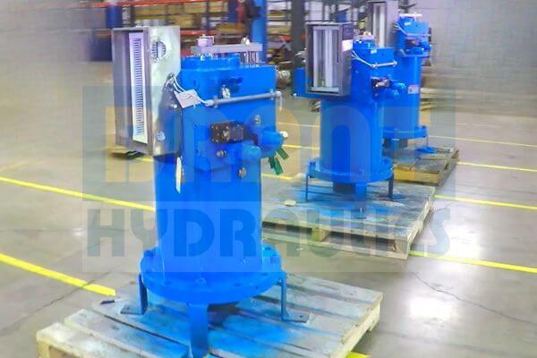 Customized servo cylinder for power plant