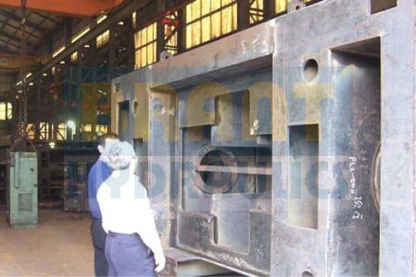 large frame welding machining